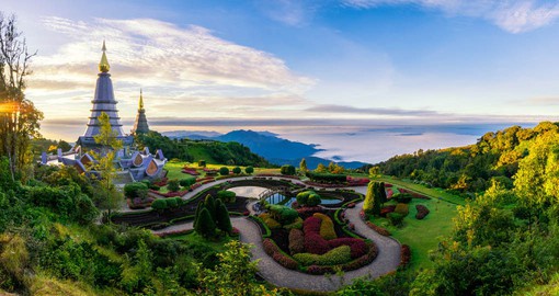 Nicknamed "The Roof of Thailand" Doi Inthan National Park is in Chiang Mai Province