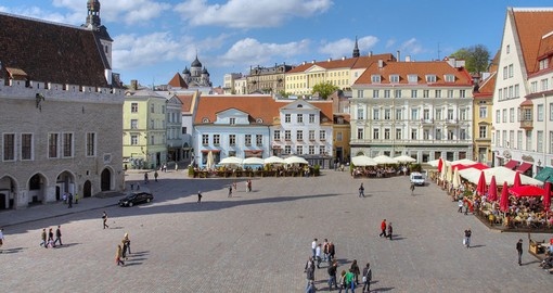 Town hall square in Tallinn