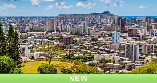 Explore the stunning city life of Honolulu by Hop On Hop Off trolley