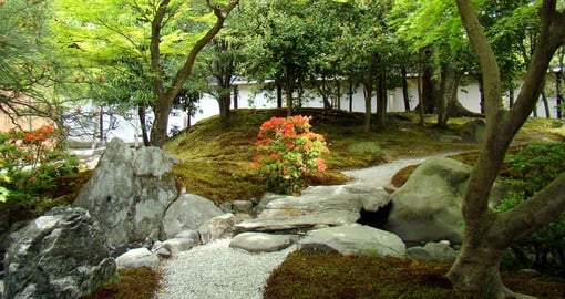 Explore historic gardens on your Japan Tour