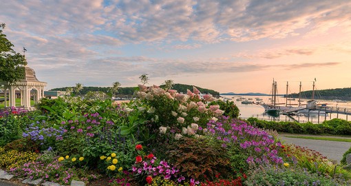 Bar Harbor is the gateway to the Acadia National Park