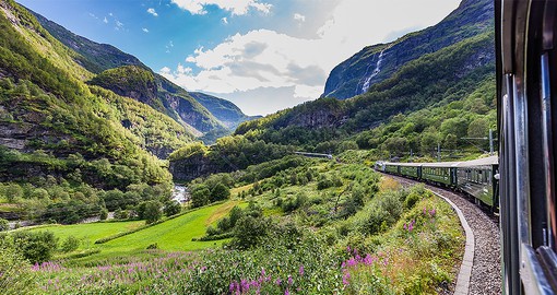 Experience Flam train ride during your next European vacations.