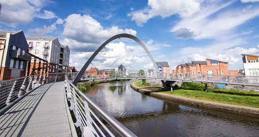Stretch your legs during a stroll through Coventry, a popular spot in the West Midlands