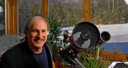 Bob Berman is your astronomer guide onboard.