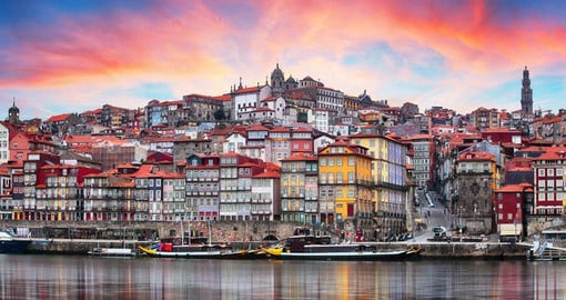 Portugal's second largest city is centred around the medieval old town of Porto Ribeira