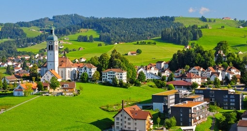 A beautiful Swiss village