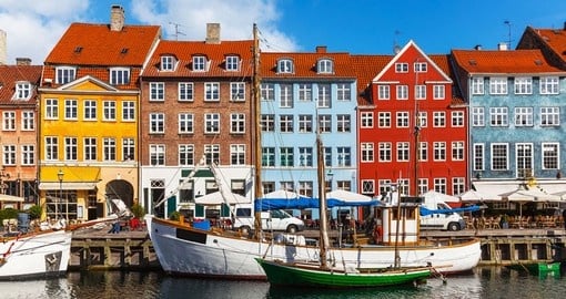 Colorful buildings in Nyhavn