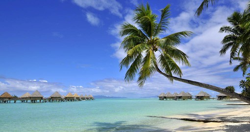 Bora Bora has some of the finest beaches in the South Pacific