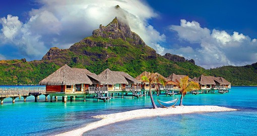 Relax and enjoy the scenic, romantic island of Bora Bora