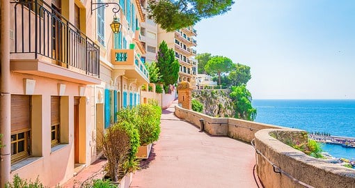 Explore the daily life and culture of the country in Monaco Village