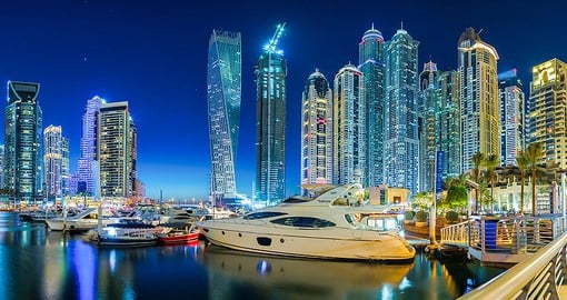 Dubai Marina was voted one of the 50 coolest neighbourhoods in the world
