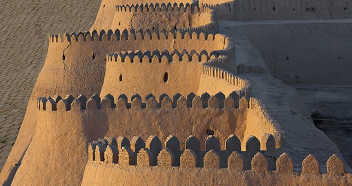 Venture to Khiva, Central Asia's first UNESCO World Heritage city founded in the 5th and 4th centuries BCE