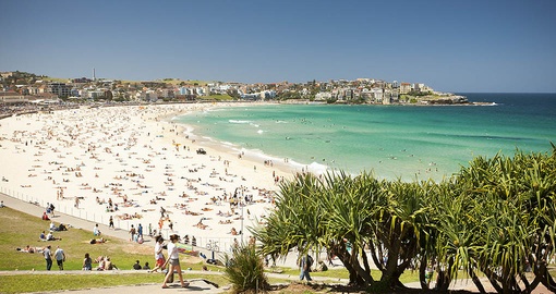 Soak up some sun on Sydney's famous Bondi Beach on your Australia Vacation