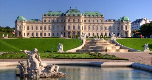 Schloss Belvedere is part of Vienna's imperial grandeur
