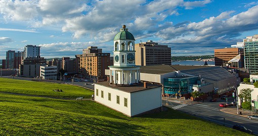 The iconic Clocktower on Citadel Hill, Halifax