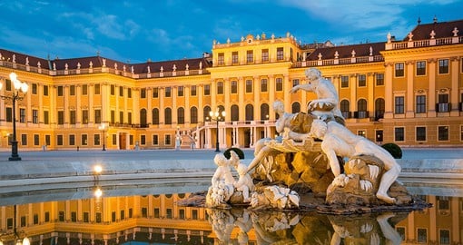Schönbrunn Palace was the main residence of the Habsburg rulers