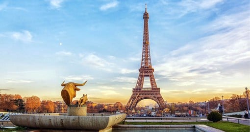 The Eiffel Tower held the title of the tallest man-made structure in the world for 41 years