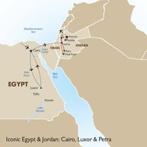 Iconic Egypt and Jordan