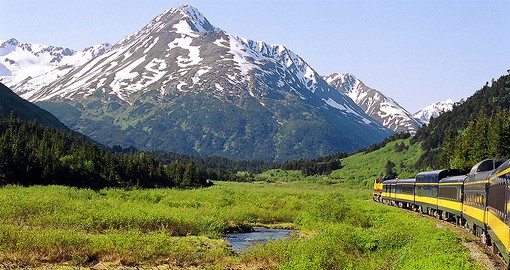 Discover the beauty of Alaska by rail on this exclusive journey