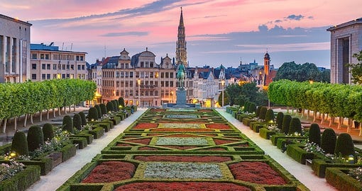 Hop between museums and historical sites at Mont des Arts also known as Mount of the Arts