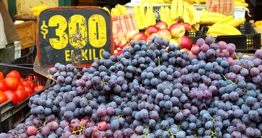 The market in Valparaiso