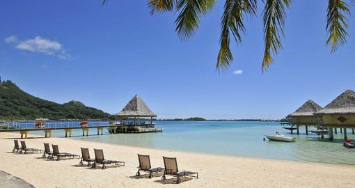 Le Moana Resort is located on the main island of Bora Bora