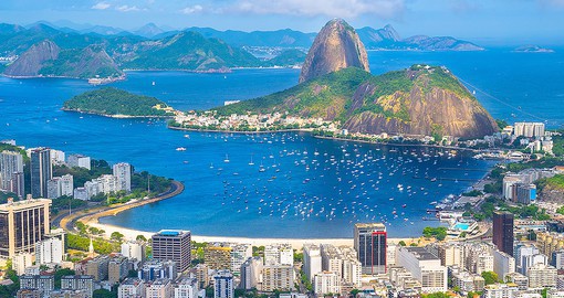 On the South Atlantic Coast, Rio de Janeiro is the second largest city in Brazil