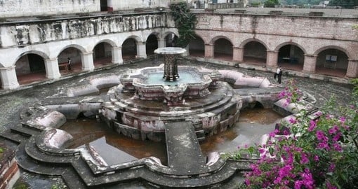 Visit the Church and convent of Our Lady of Mercy in Antigua on your Guatemala Vacation