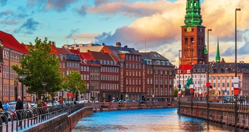 The old town of Copenhagen