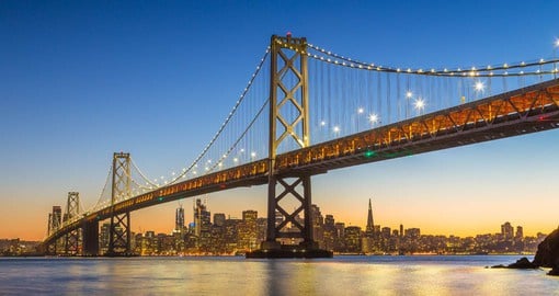 Founded in 1776 by Spanish Colonists, San Francisco is now an important cultural and commercial centre
