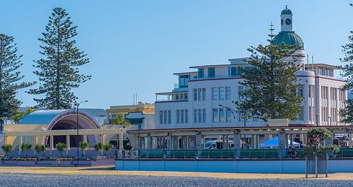 Known for it's art deco architecture, Napier is located in the Hawke's Bay wine area