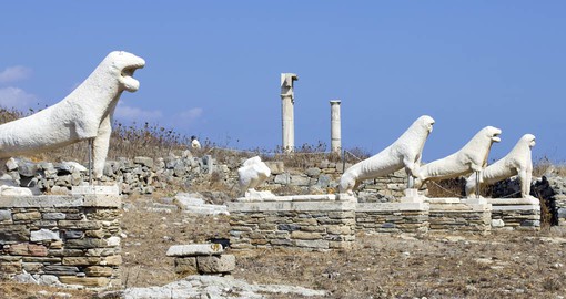 Delos is the birthplace of the Greek Gods Apollo and Artemis