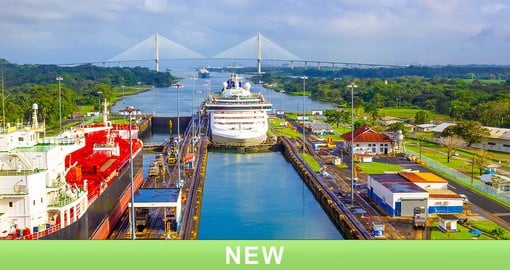 Admire one of the Seven Wonders of the modern world while touring the Panama Canal