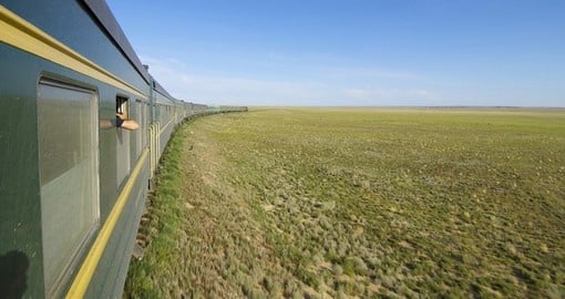 Trans Mongolian train