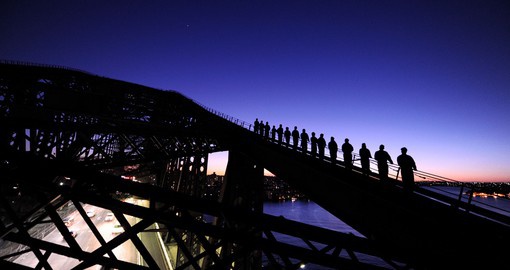 Experience the breathtaking view of the Harbour Bridge