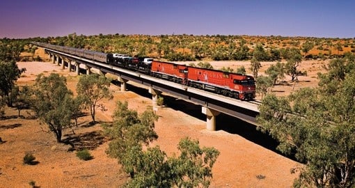 Enjoy The Ghan Train Tours on your next trip