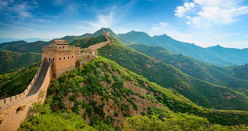 With a history of more than 2,000 years, the Great Wall stretches 3,000 miles across China