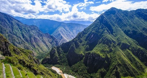 Don't forget to breathe when taking in the sweeping view of the Sacred Valley on your Peru Tour