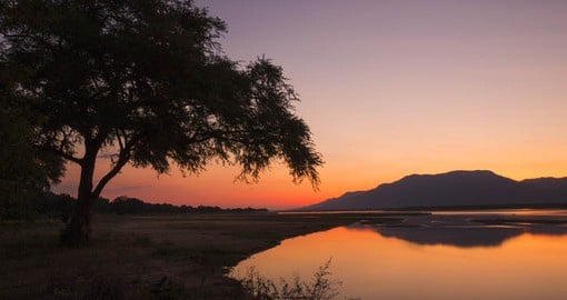 Meaning "Great River" in the local dialect, the Zambezi is the fourth longest in Africa
