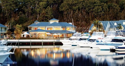Visit Peppers Anchorage  in Port Stephens on your Australia Vacation