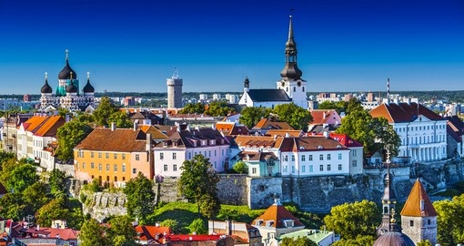 The colourful city of Tallinn is the base for your Estonia Tour