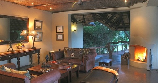 Jock Safari Lodge lounge