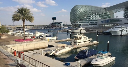 Yas Island in Abu Dhabi is home to the annual Formula One Grand Prix