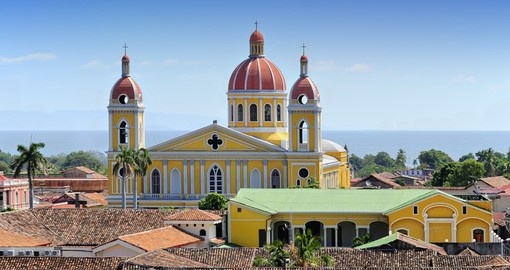 The Cathedral of Granada in Granada is a must inclusion on your Nicaragua tour