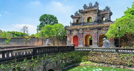 Enter the Forbidden Purple City to explore one of 14 UNESCO sites in and around the city of Hue