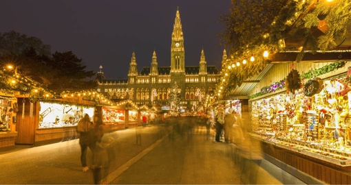 Christmas market in Vienna