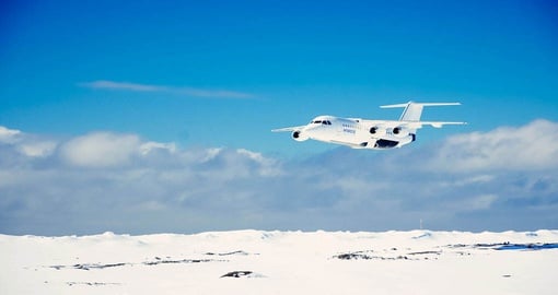 Fly to the ends of the earth on your trip to Antarctica