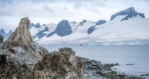 Venture to the South Shetland Islands, packed with wildlife, volcanic lands, and glorious glaciers