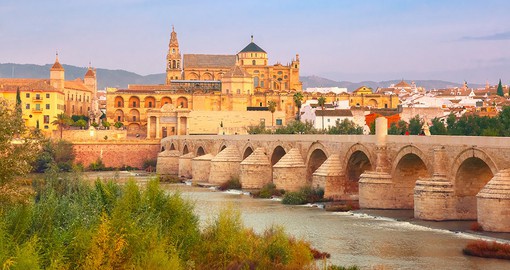 La Mezquita in Cordoba, is a mosque dating from 784 A.D