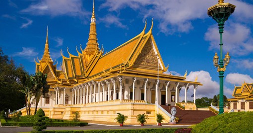The Throne Hall of the Royal Palace is one of Phnom Penh's most splendid buildings